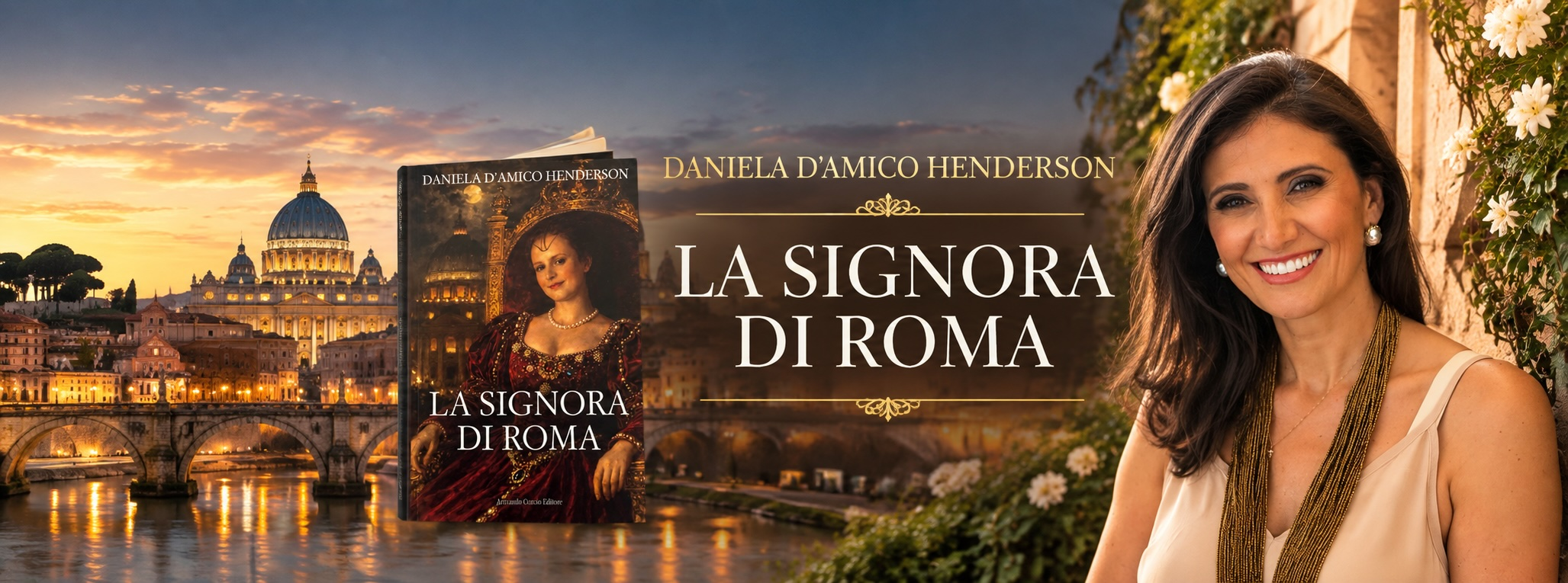 La Signora di Roma — il nuovo romanzo di Daniela D'Amico Henderson
